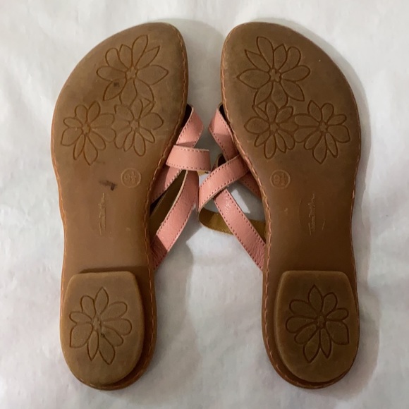 Pink Leather Sandals - Picture 3 of 5